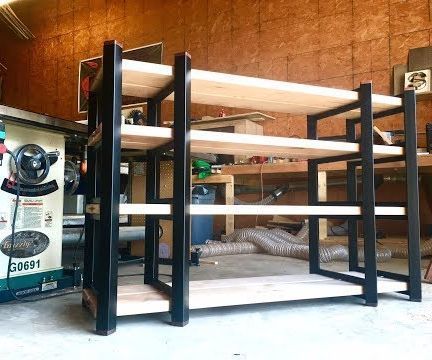 Modern Shelving System With NO HARDWARE!!