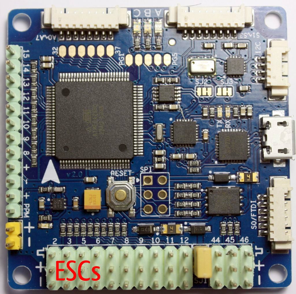 Flight Controller and Raspberry
