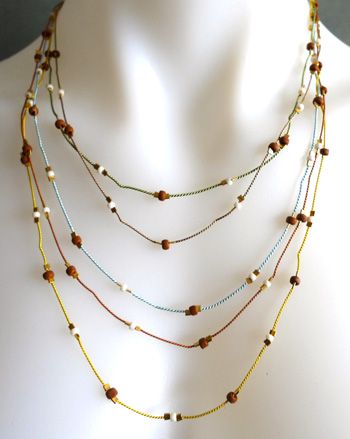 Sandcastle Necklace