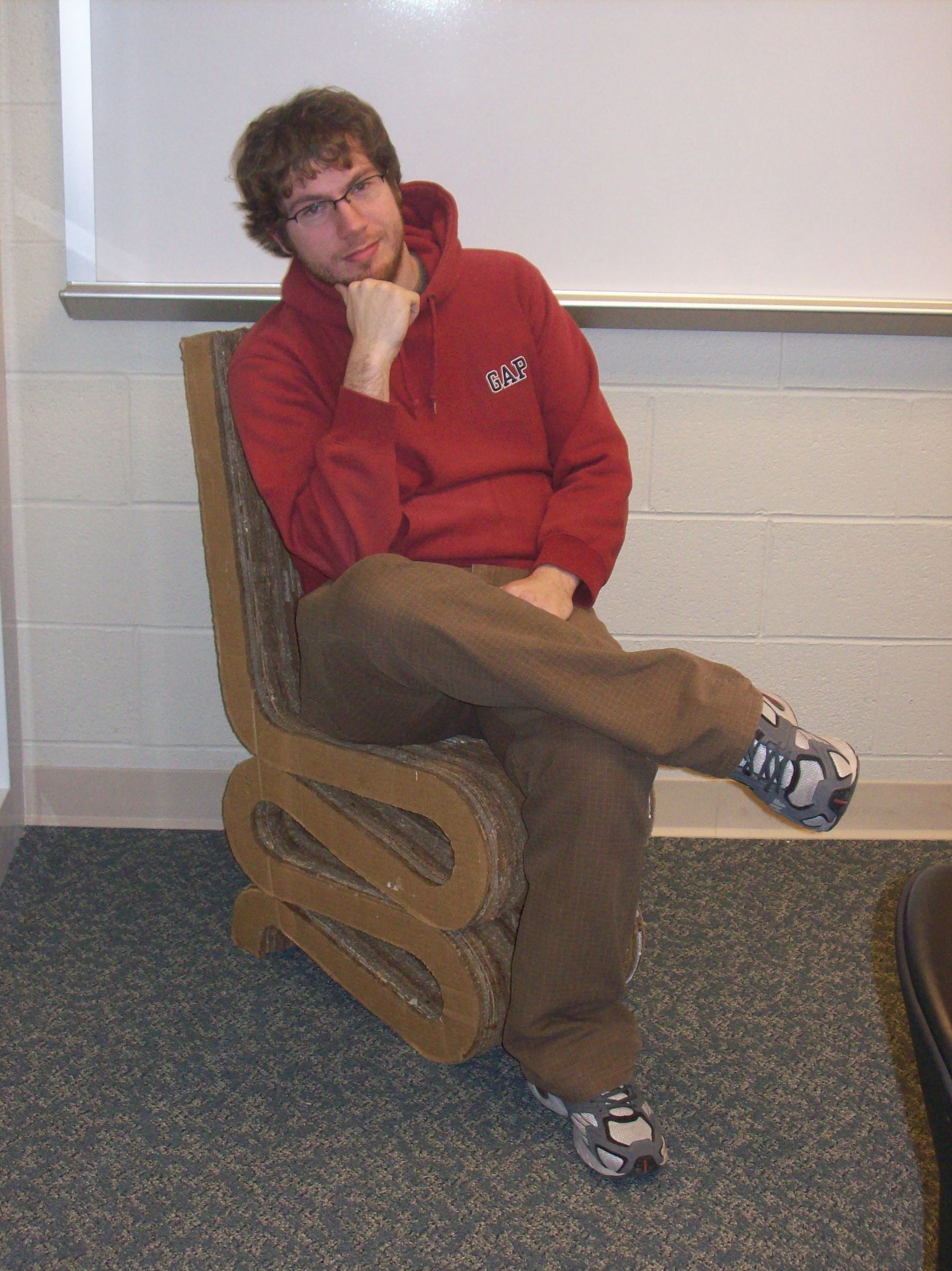 INSTRUCTABLES COM WORLD S BEST CARDBOARD CHAIR visual data 6