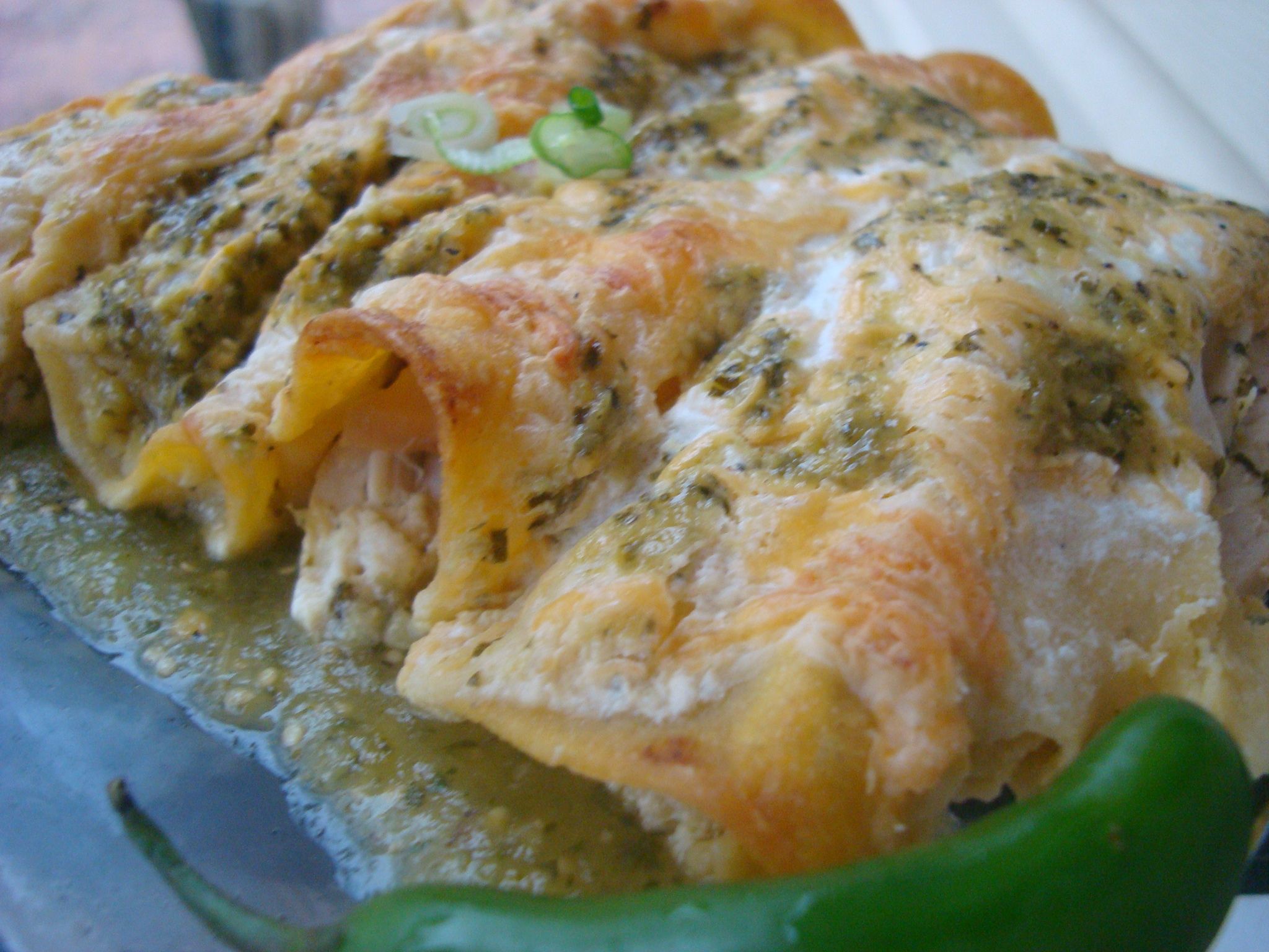 Chicken Enchilada With Tomatillo Sauce 6 Steps (with Pictures