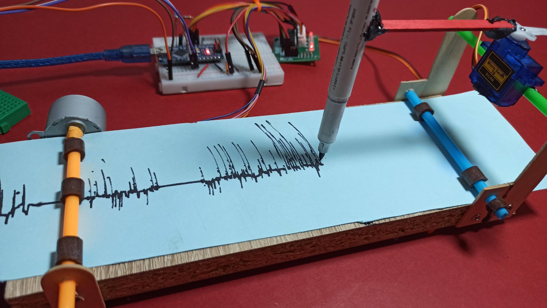 How To Make A Seismograph For School Project How to Make a Simple Seismograph : 4 Steps (with Pictures) - Instructables