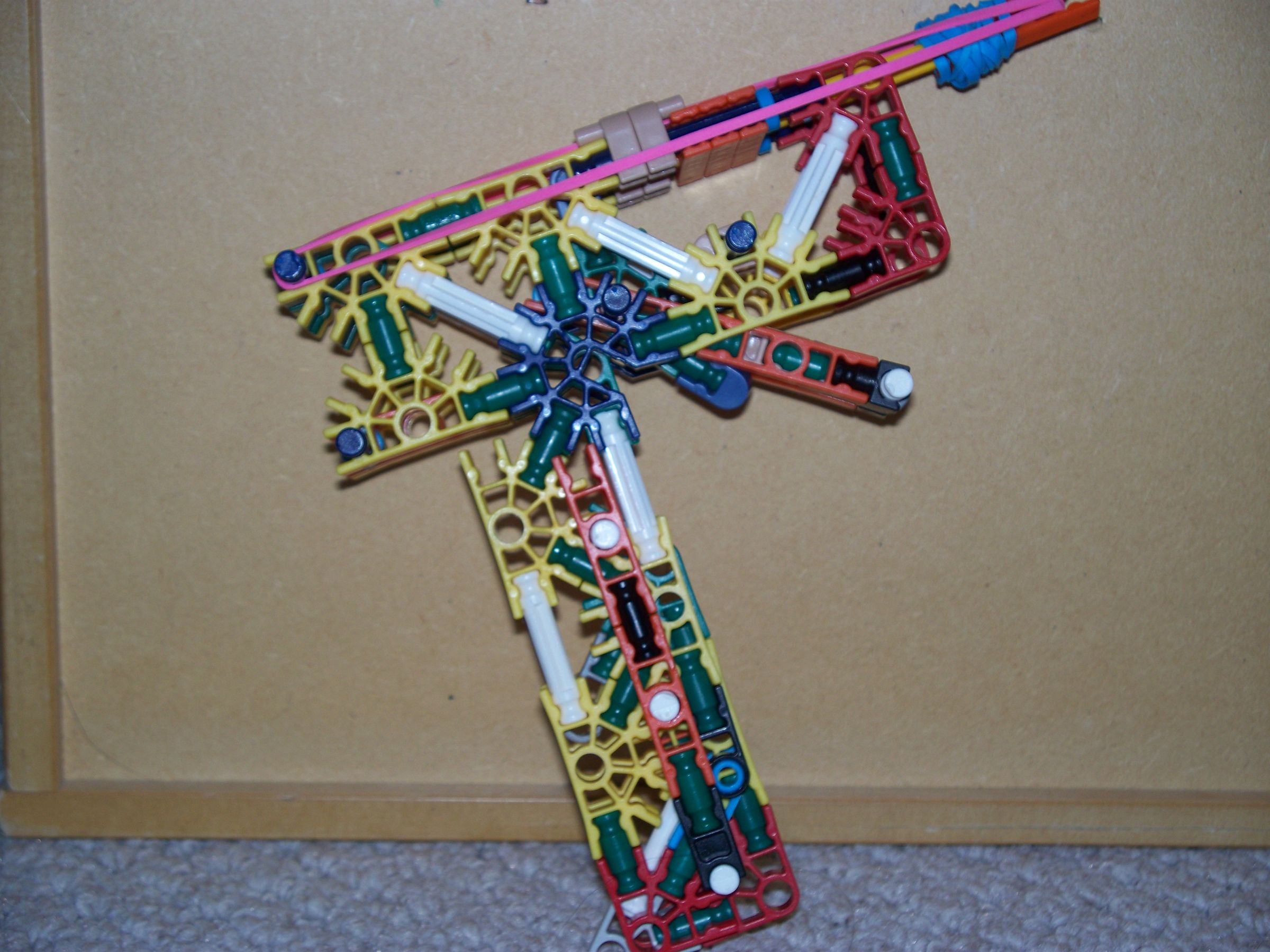 Knex Gun Concept (lever Semi-auto)