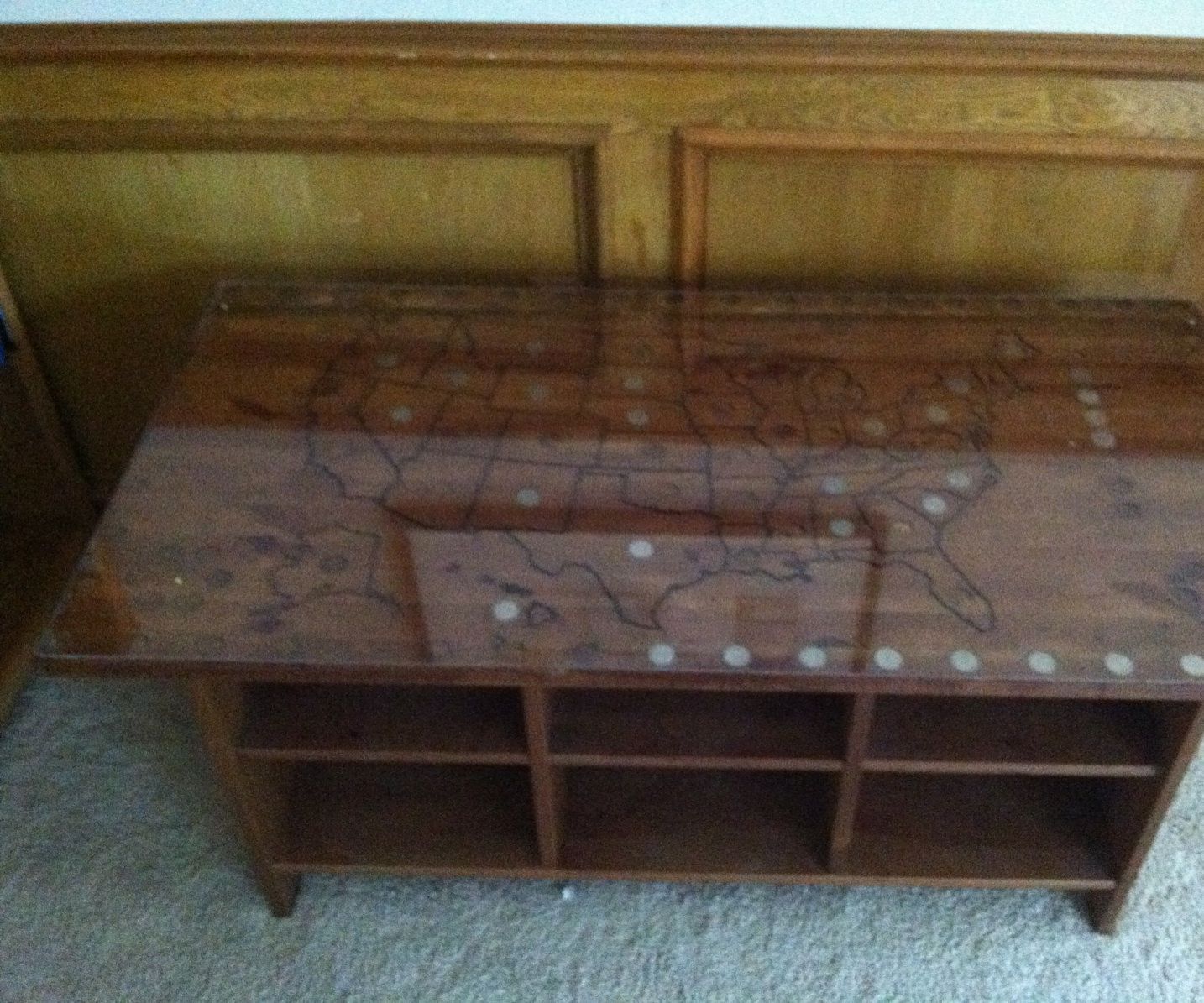 State Quarters Display and Table