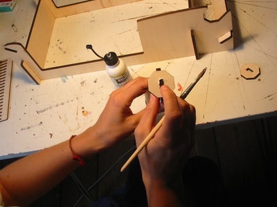 Glue That Cool Hex Back Roller Beam!