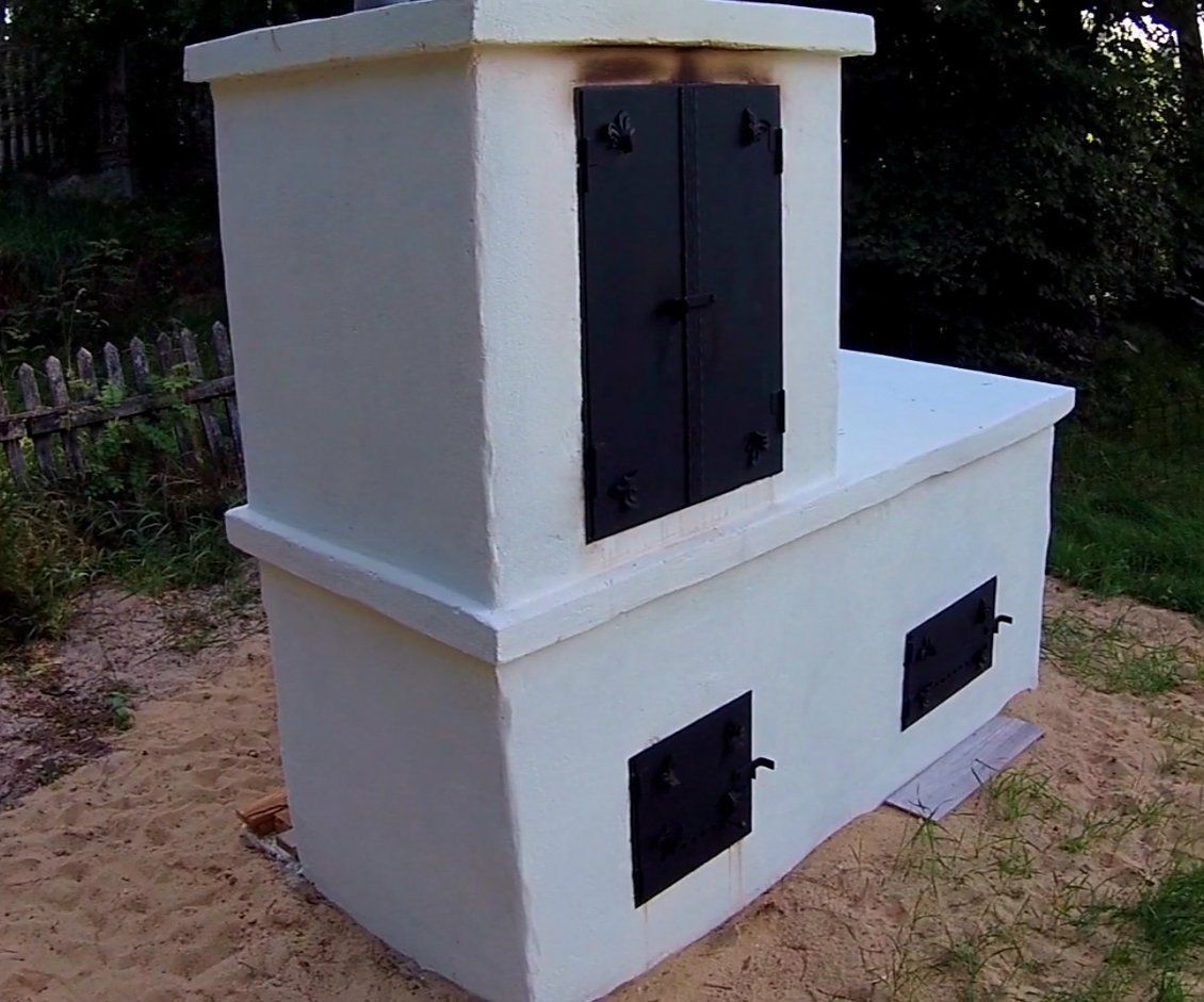 Smokehouse, Pizza Oven, Garden Grill - DIY Tutorial