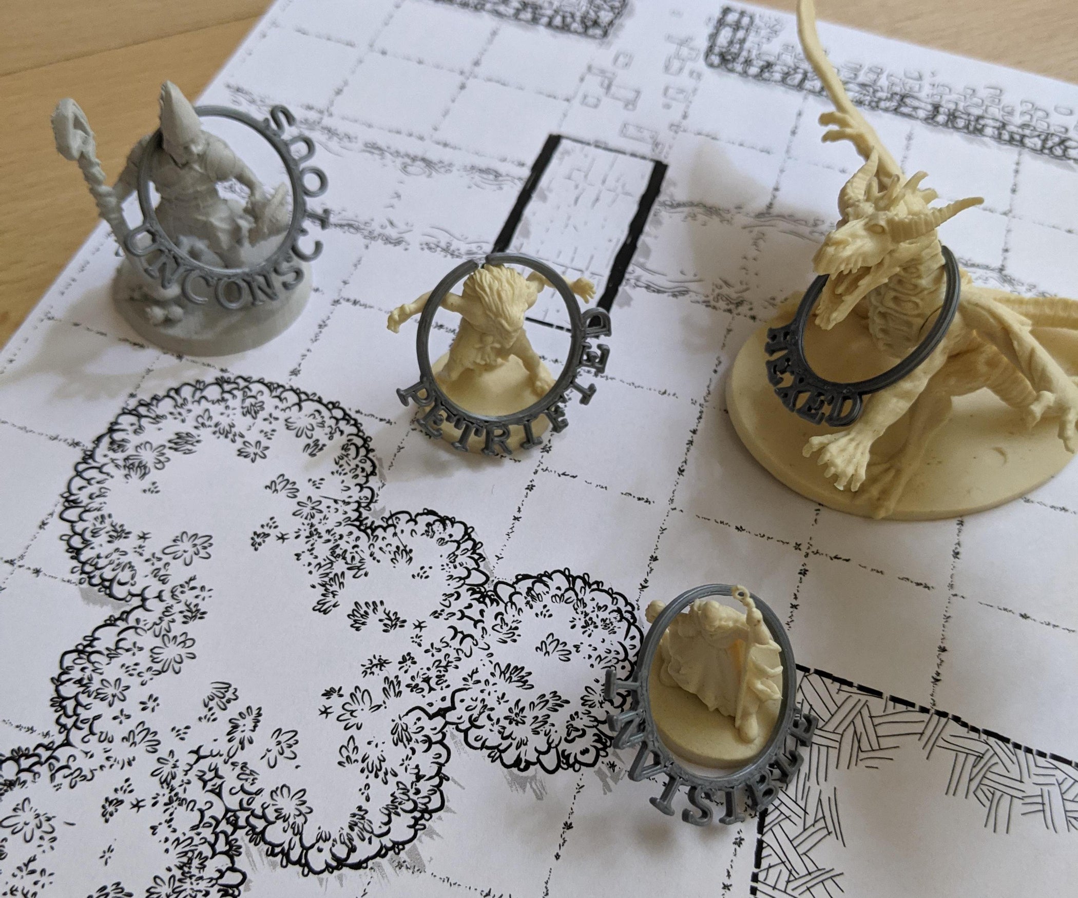 3D Printed D&D Condition Rings - Instructables