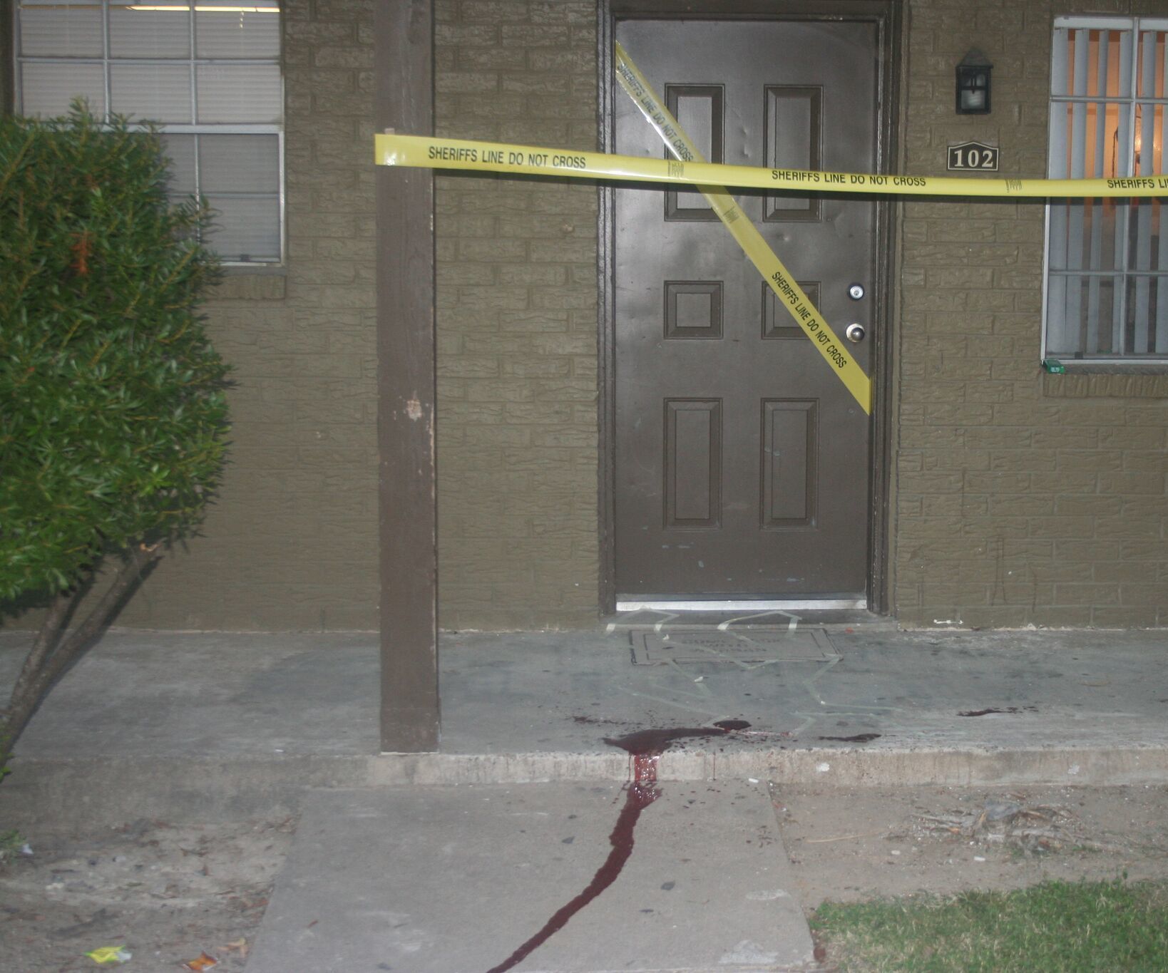 Halloween Crime Scene