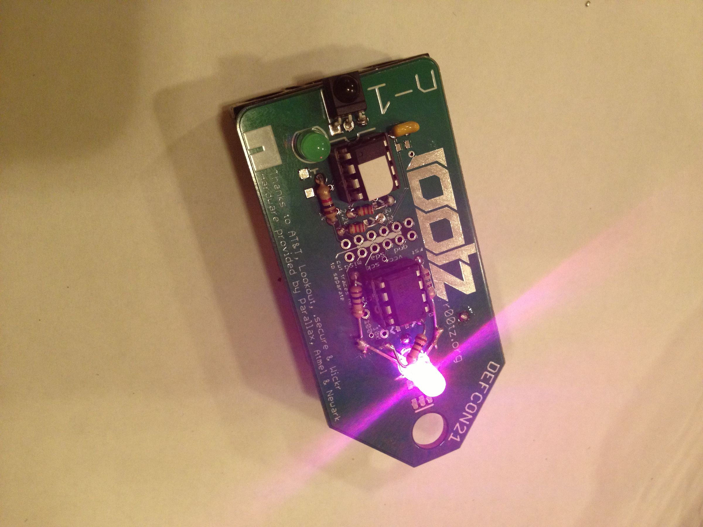 Assembling a R00tz Parent Badge