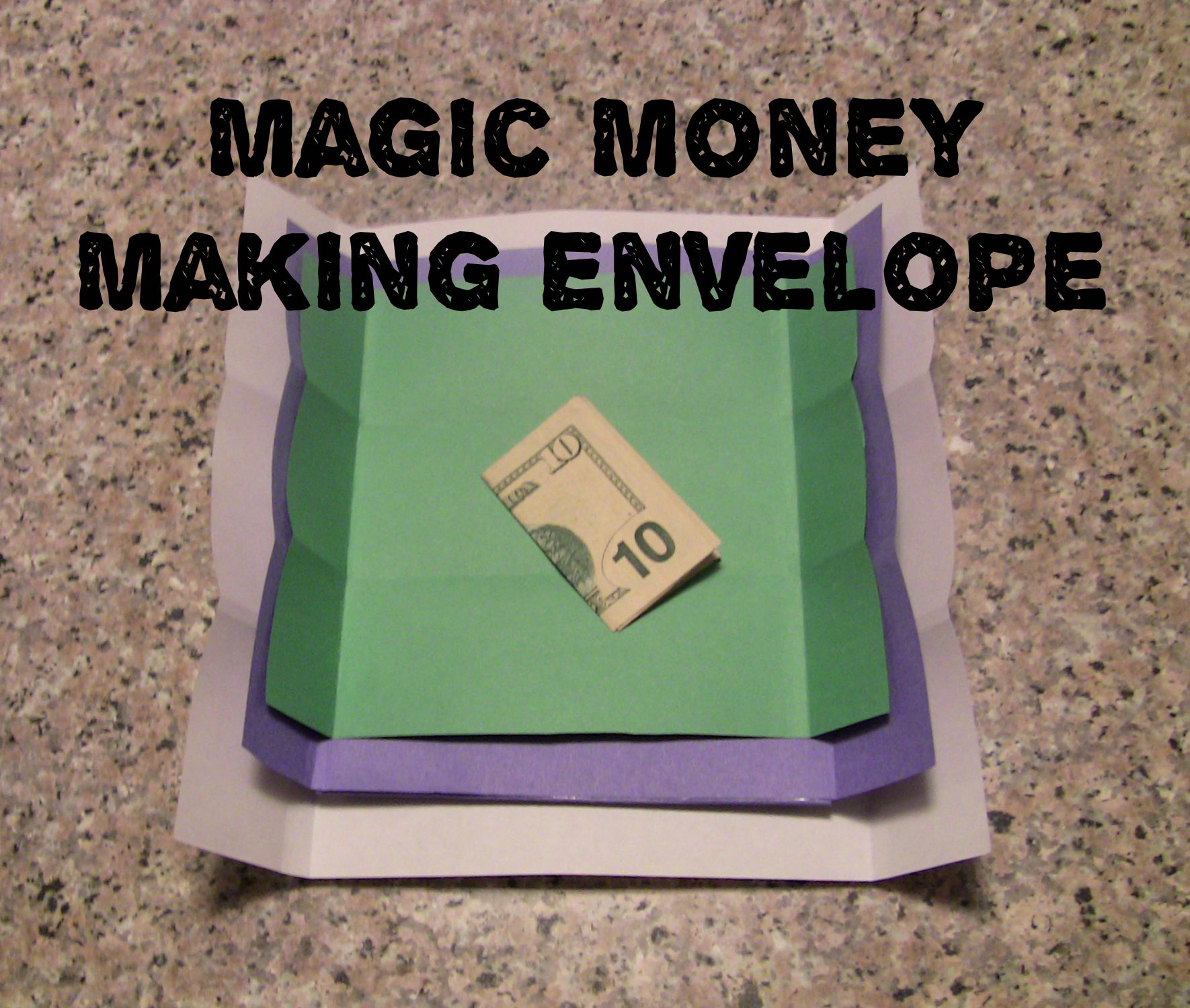Magic Money Making Envelope