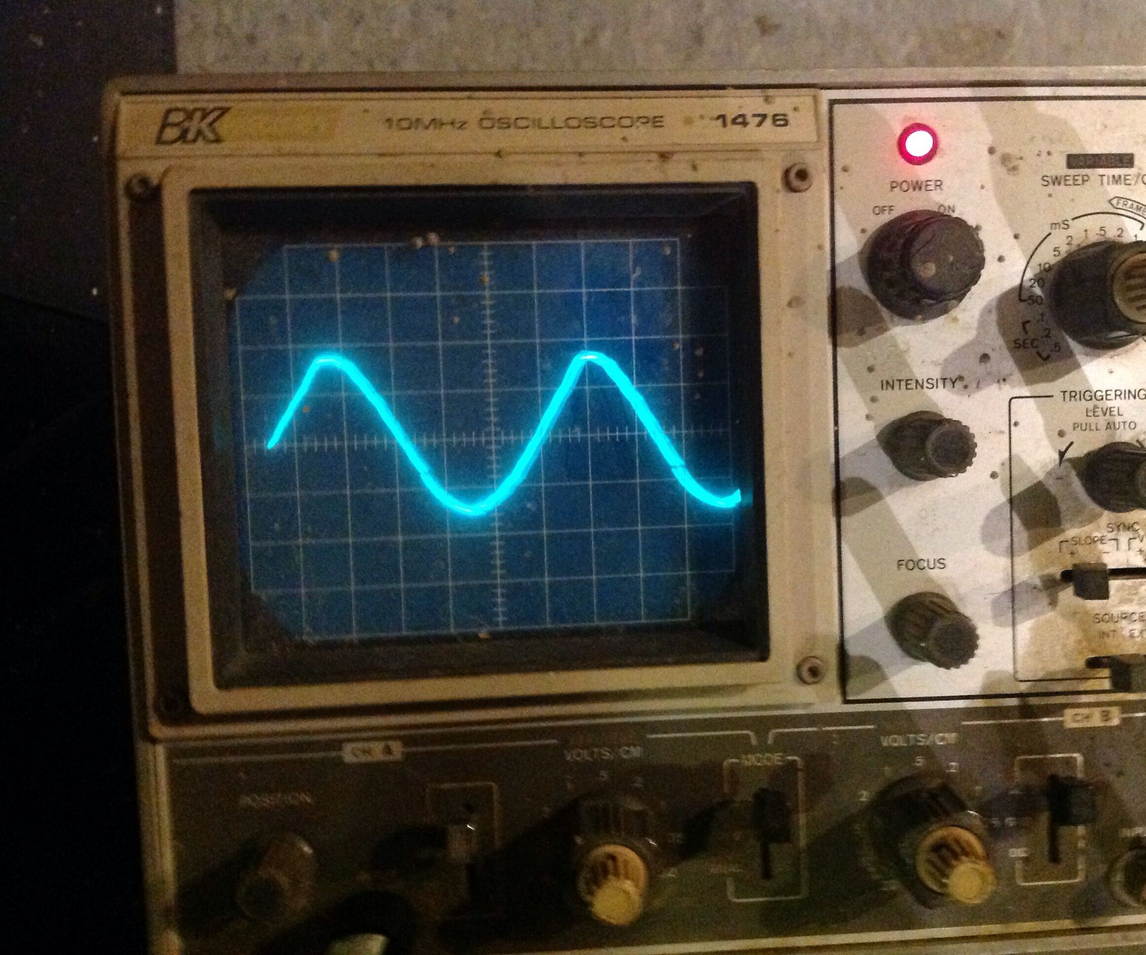Arduino No DAC SINEWAVE 