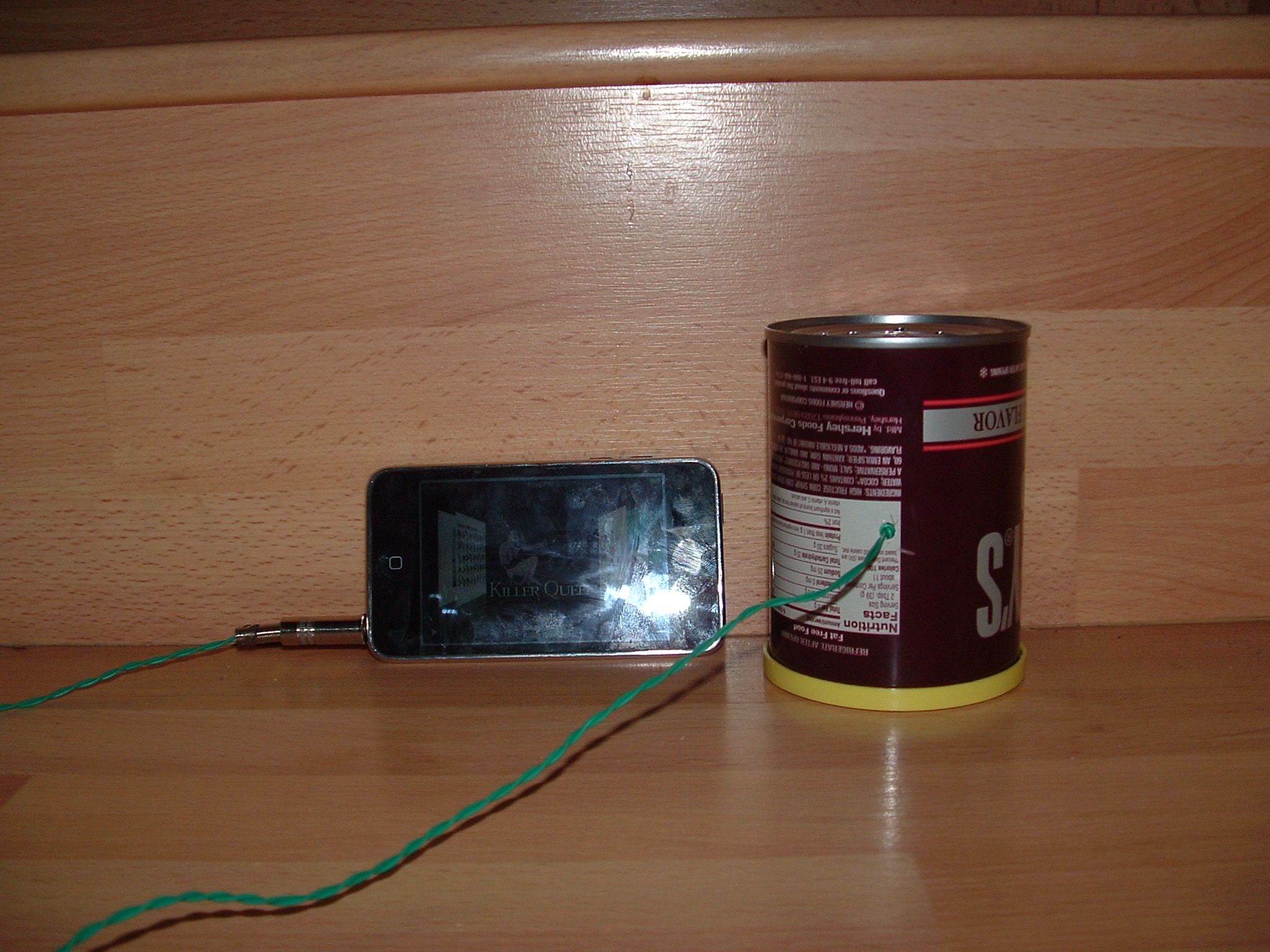 A Chocolate Can Speaker
