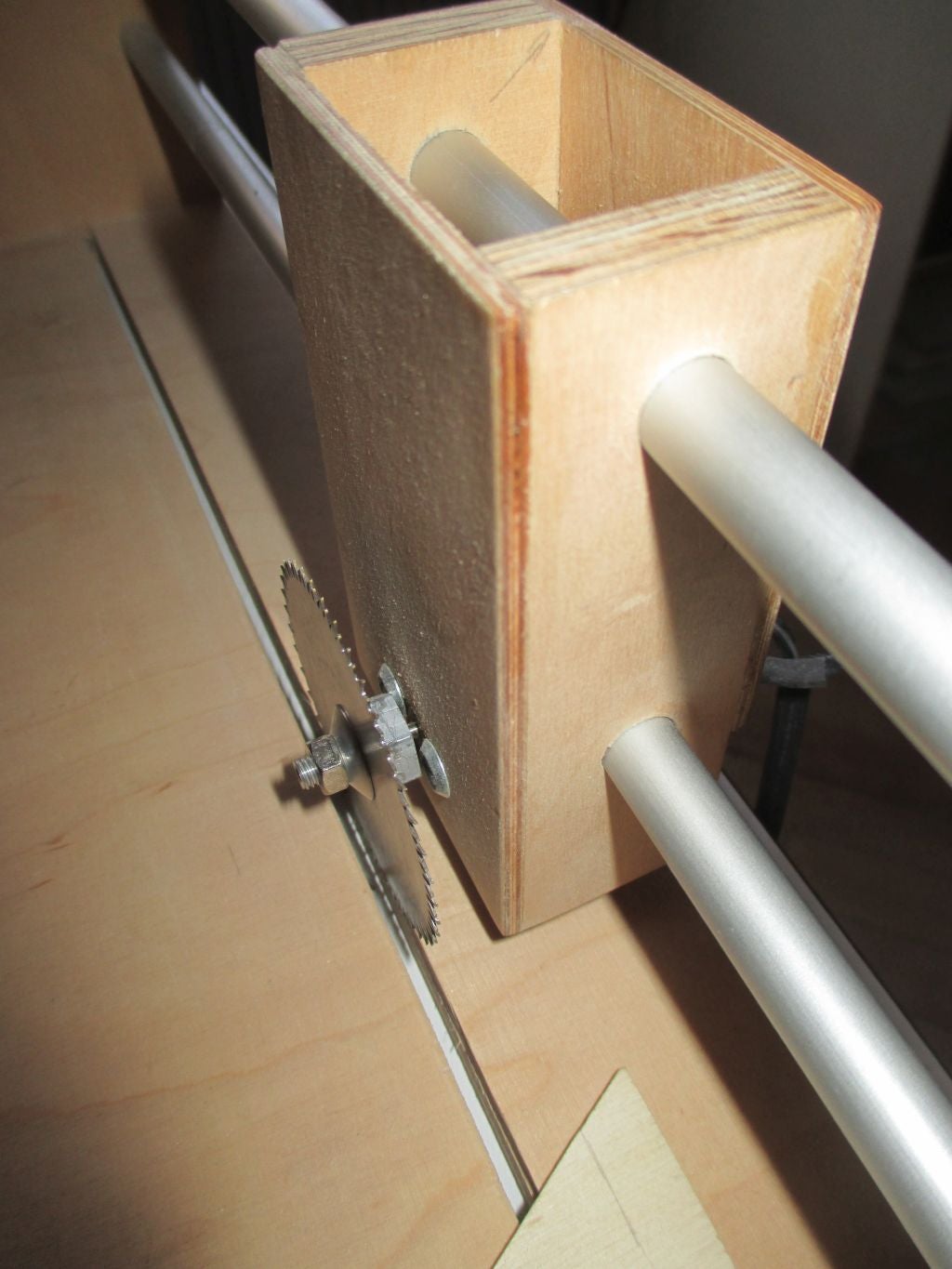Small Horizontal Panel Saw (design Idea)