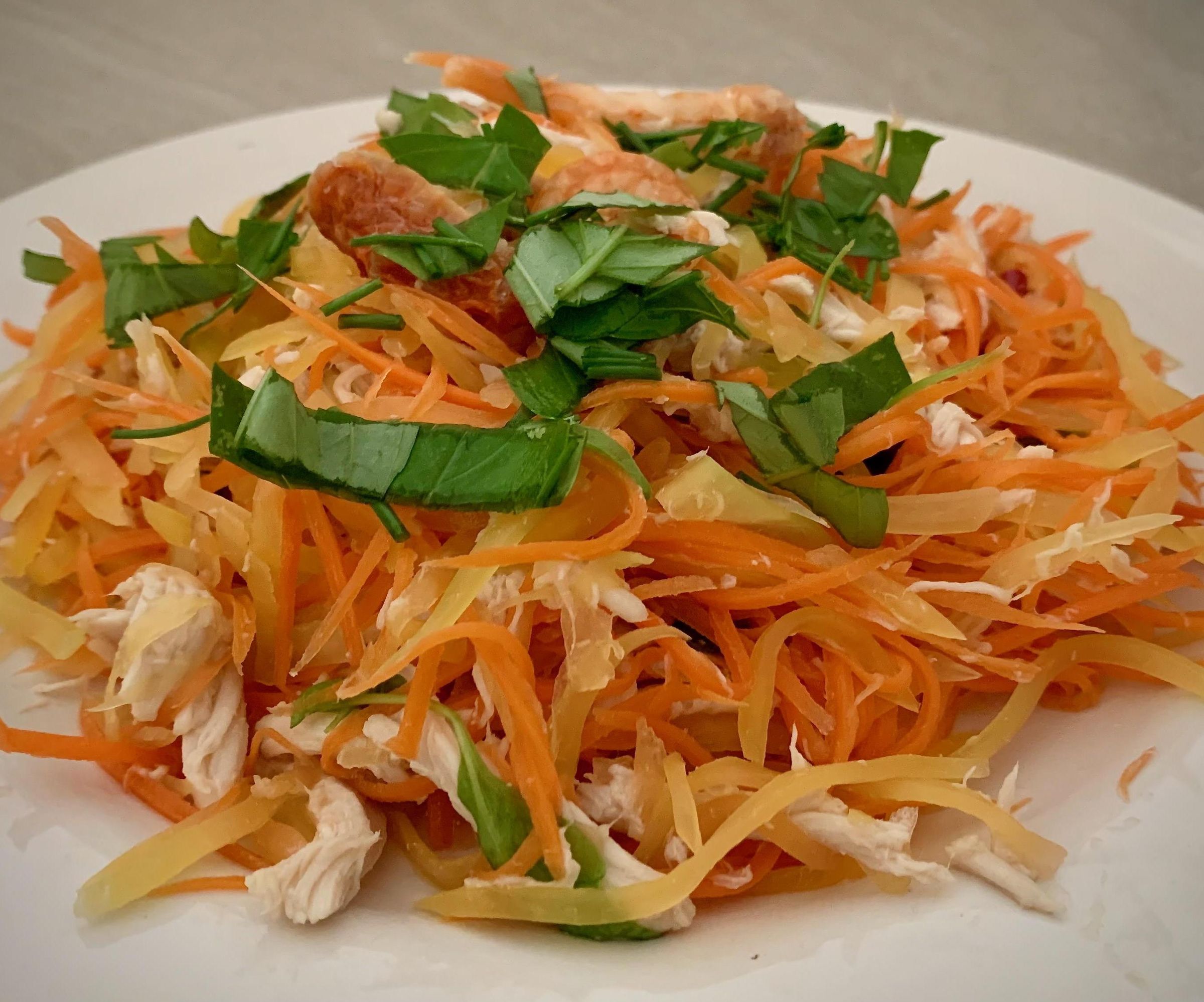 Vietnamese-style Green Papaya Salad