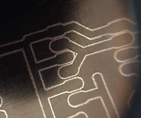 Two Sided PCB Making With a 3D Printer