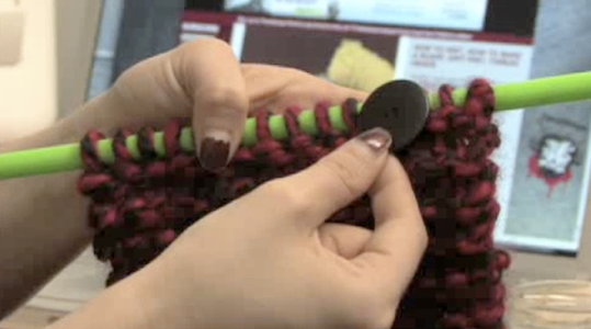 Measure the Button Holes