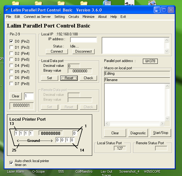 Home Automation/ Control a Relay With Your Parallel Port : 7 Steps ...