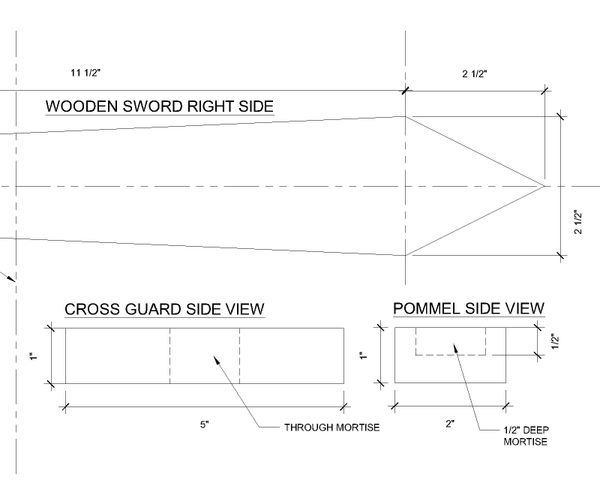 How to Make a Wooden Sword : 22 Steps (with Pictures) - Instructables