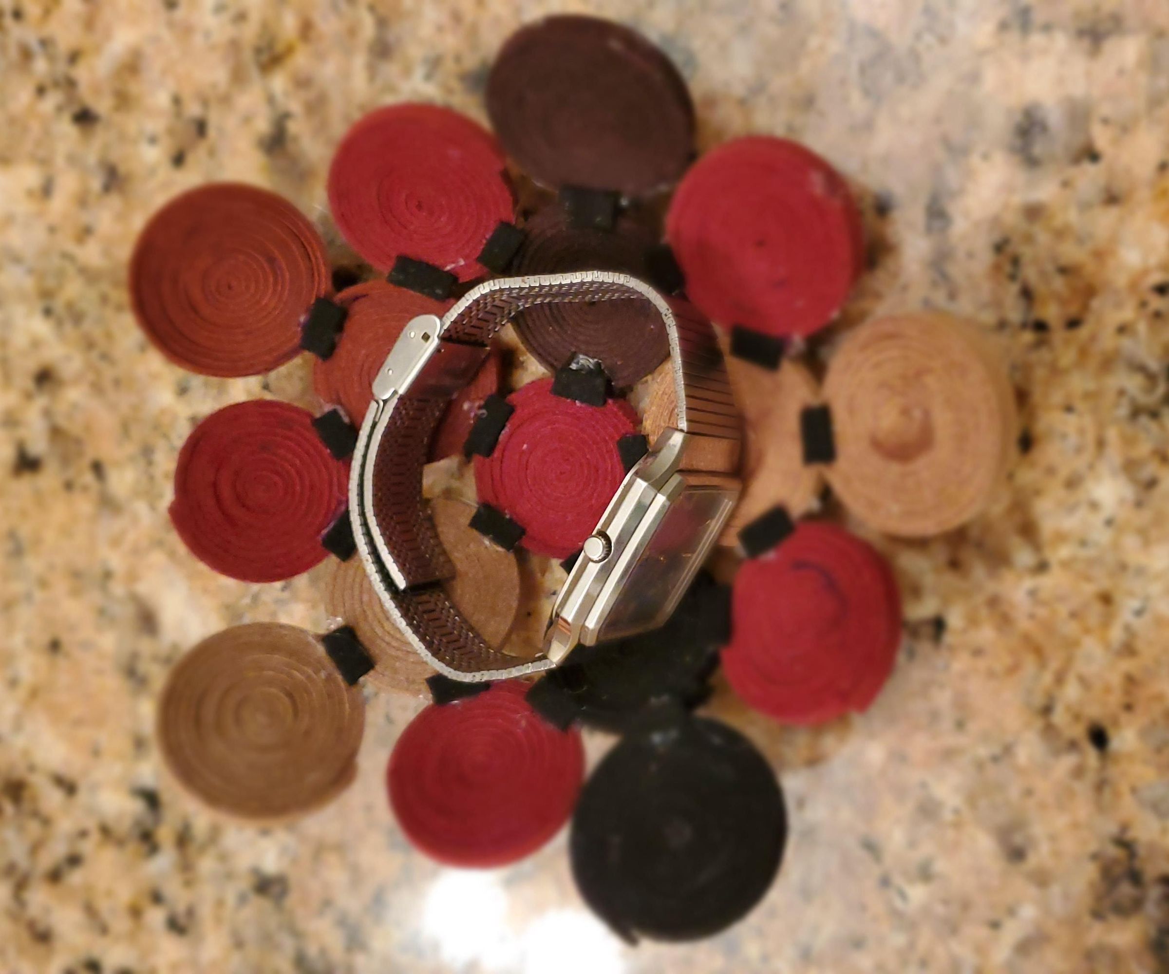 A Leather Watch Bowl