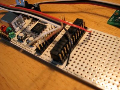 Connecting the ThereminVision to the CREATE USB Interface