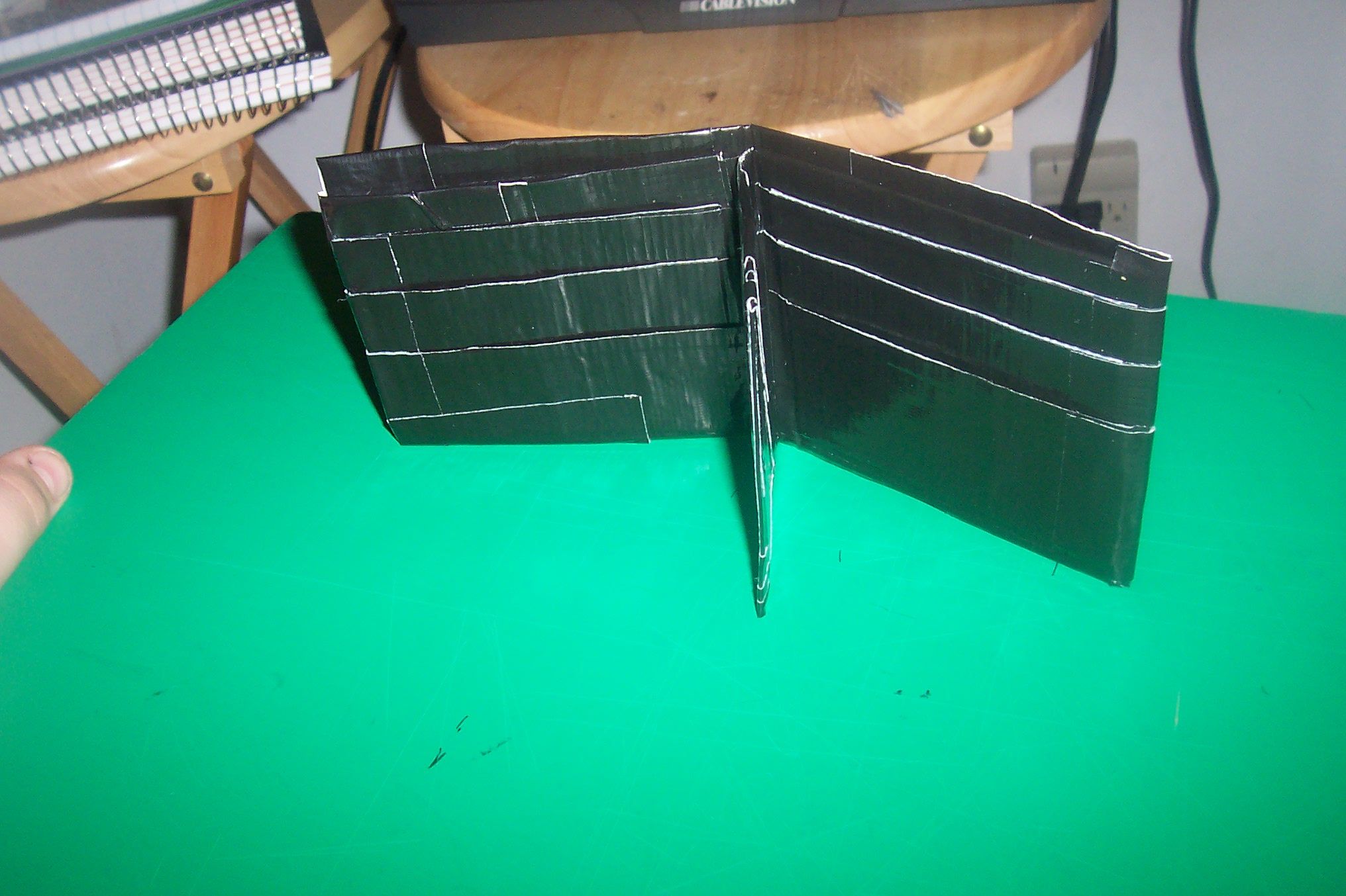 Awesome Duct Tape Wallet 10 Steps Instructables