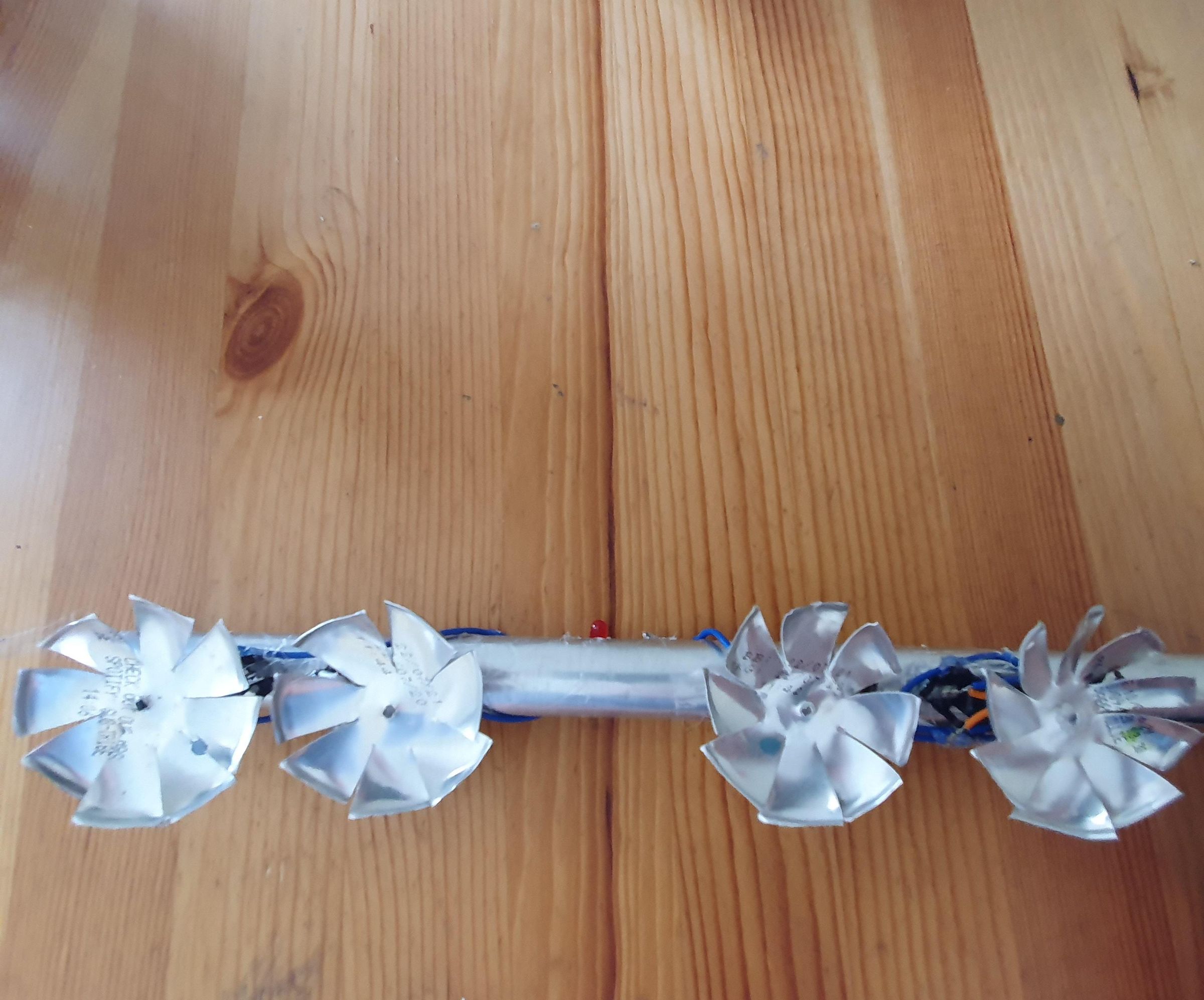 Mini Drone to Mini Electrical Generator 