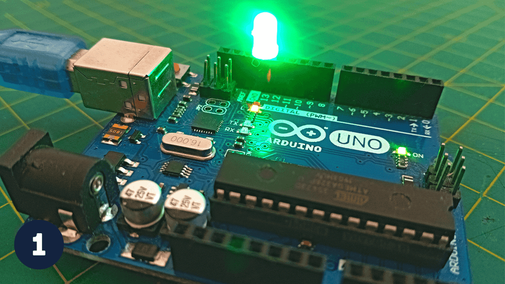How to Blink a LED - Lesson #1 : 9 Steps - Instructables