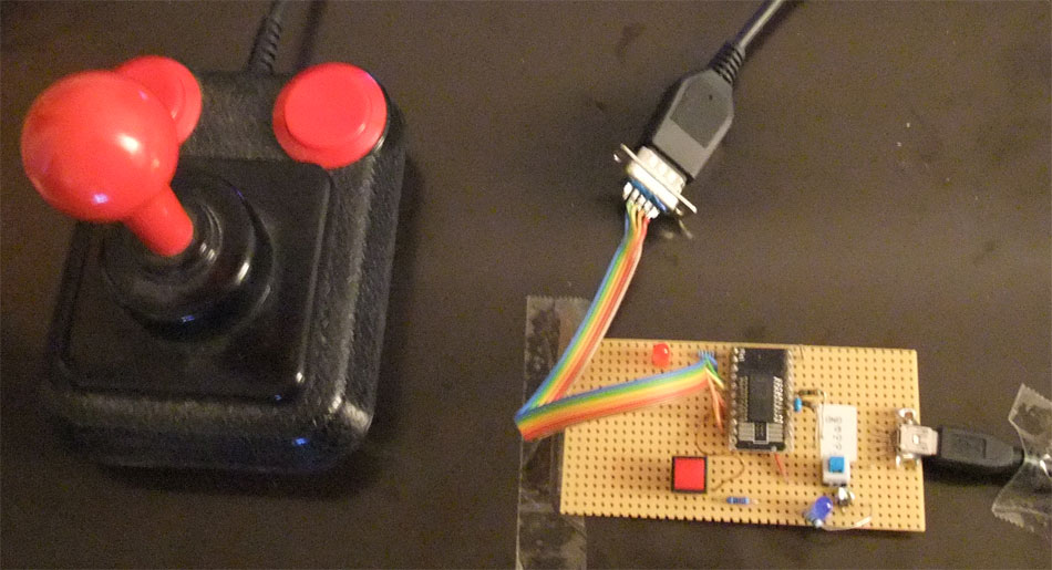 C64 USB Joystick Adapter
