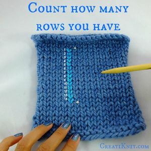 Count the Number of Rows You Have Between the Pins
