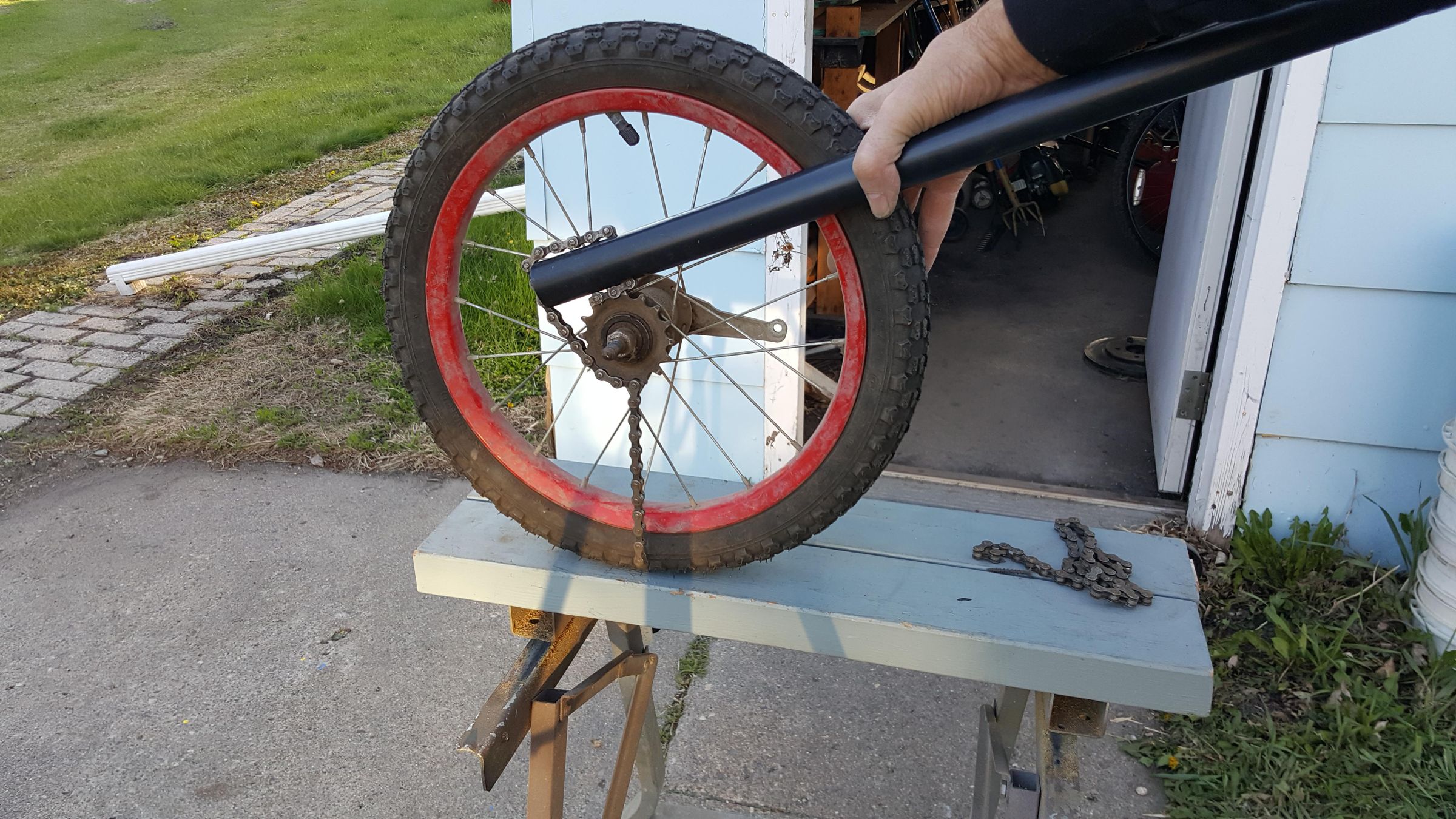 World's Easiest Bicycle Chain Whip (totally Free for Me) 6 Steps