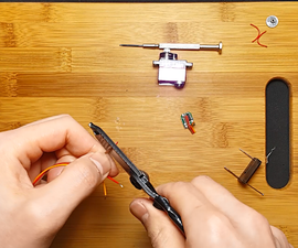 Cut a Wire and Prepare for Soldering