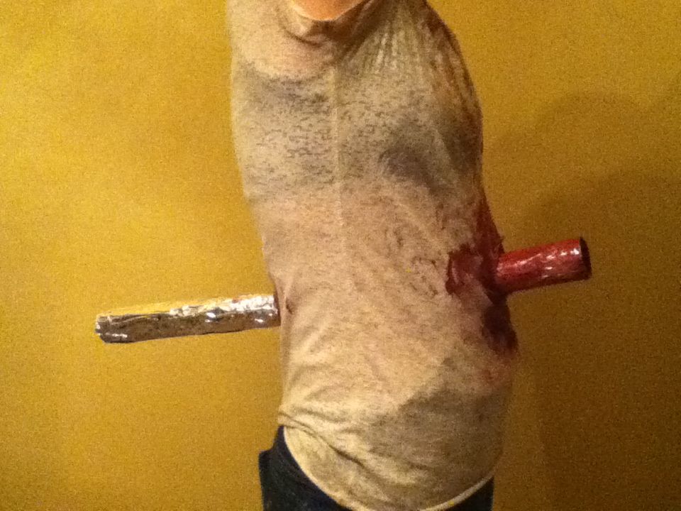 Shadri's Spike Through the Stomach