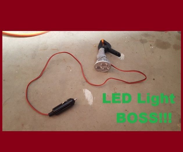 LED Camping Clamp Light