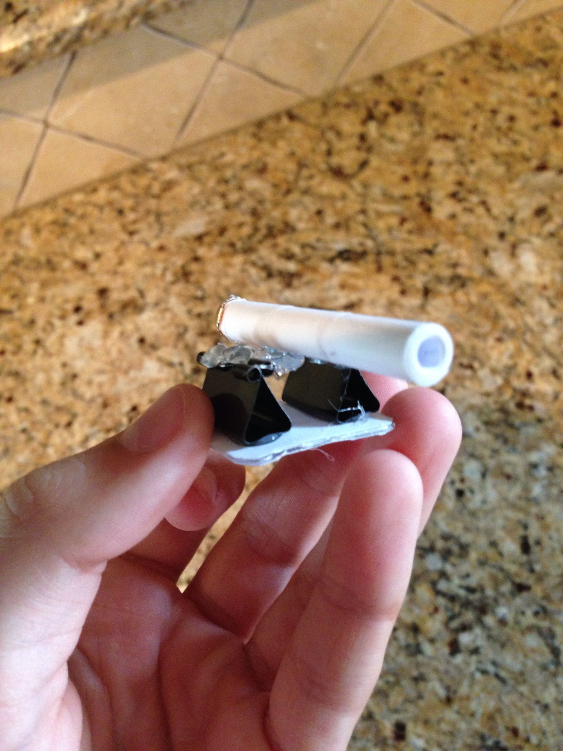 Mini Paper Cannon Prototype