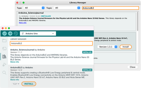 Download Arduino Libraries