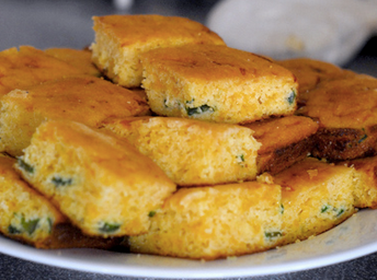 Jalapeno Cheddar Cornbread