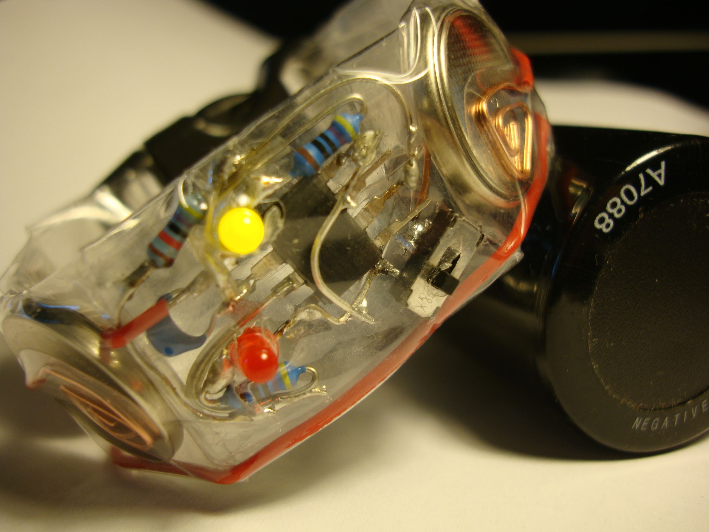 $2 Nerdy Clear Cirucit Bracelet