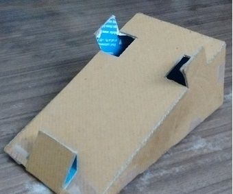 Calculator Holder Using Cardboard