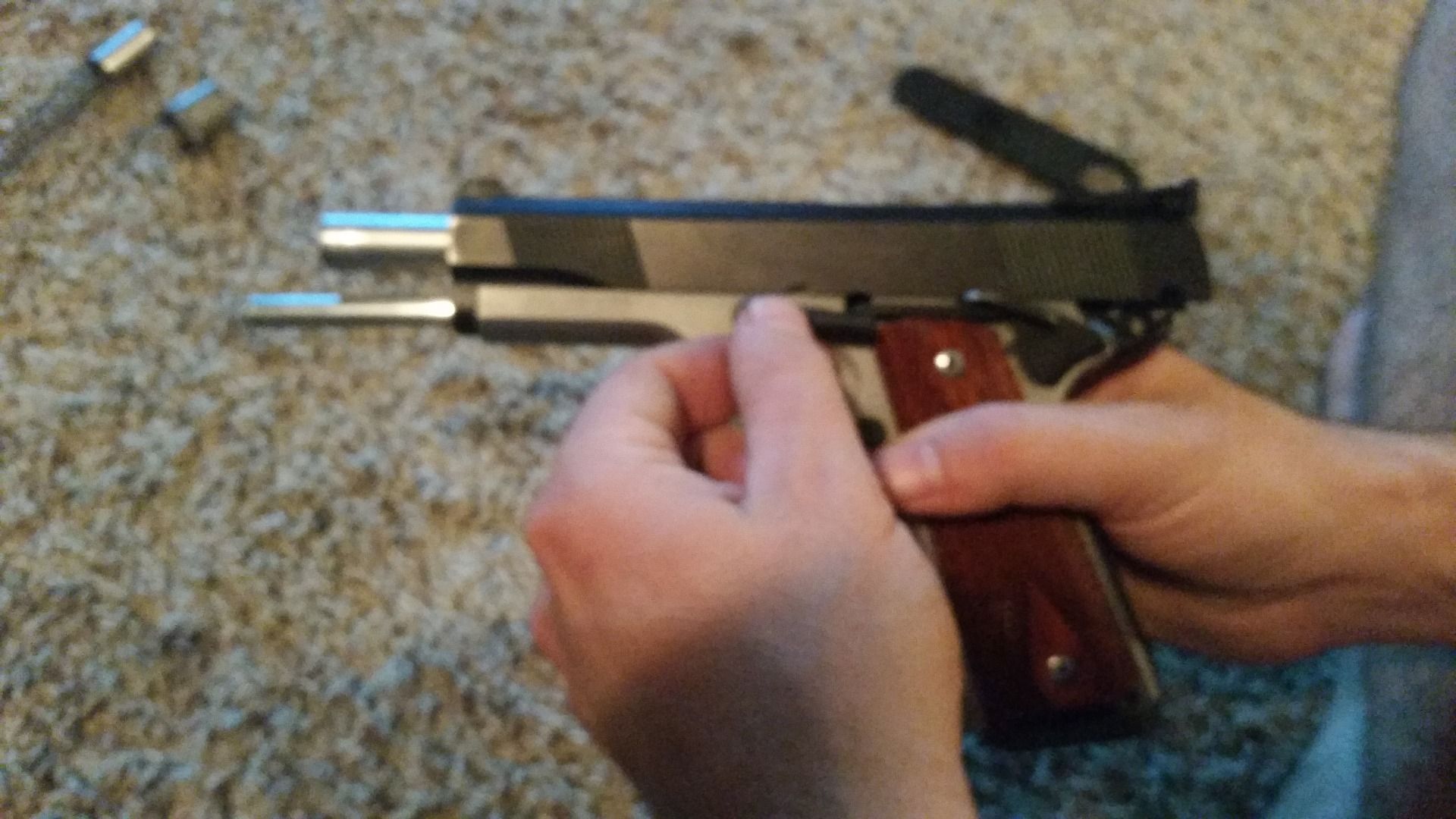 How to ReAssemble a 1911 4 Steps Instructables