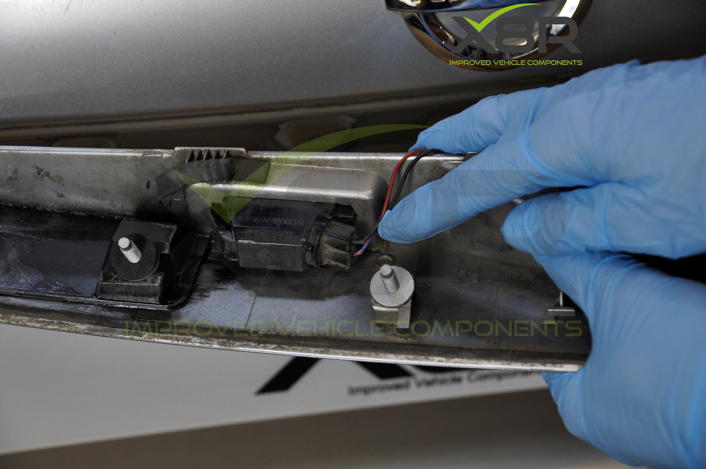 Nissan Qashqai Tailgate Boot Handle Repair Clip Kit Clips 2006 2013