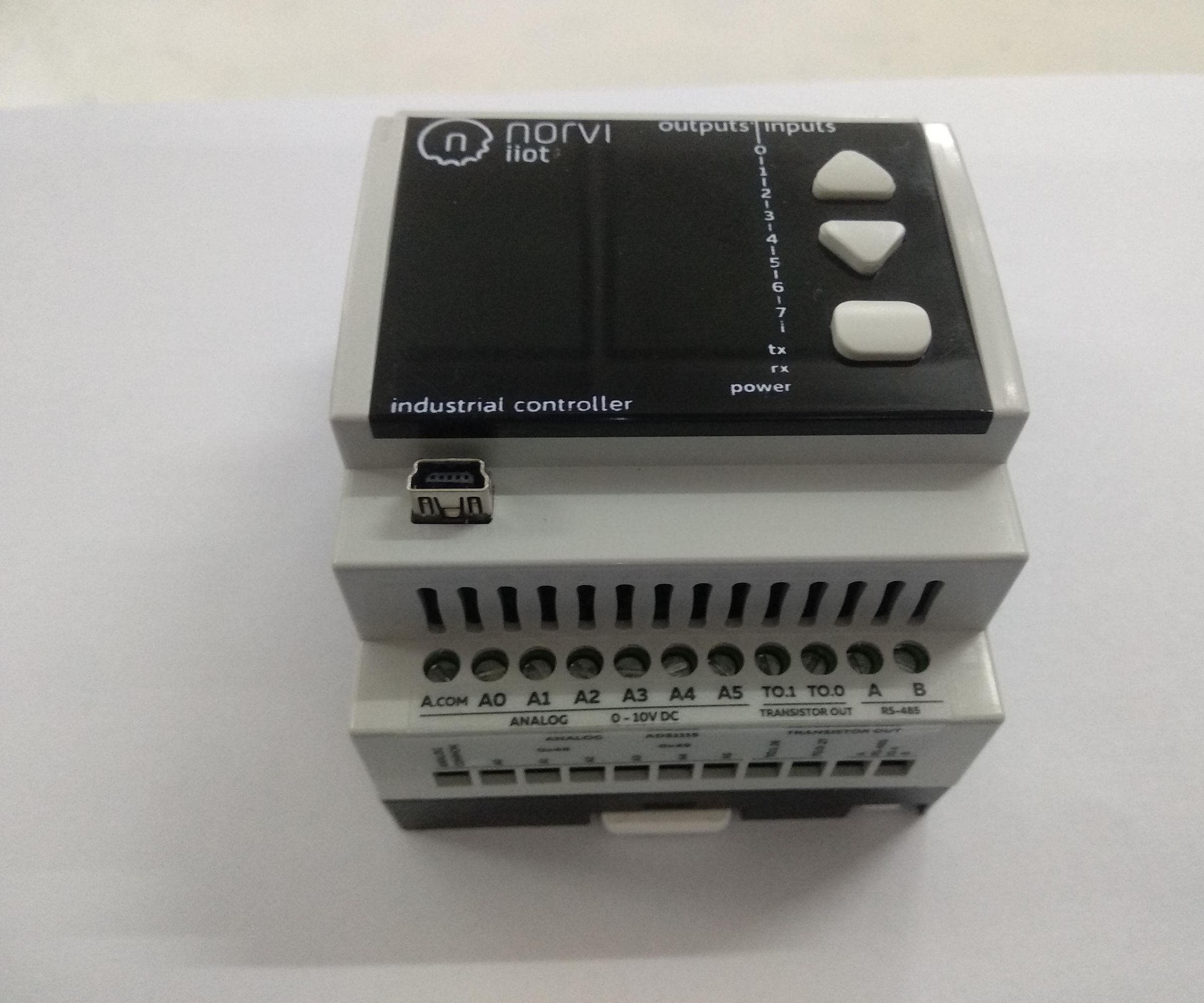 Industrial ESP32 Controller for (0-10V) Voltage Measurement   |   Norvi-IIOT-AE02-V Device 