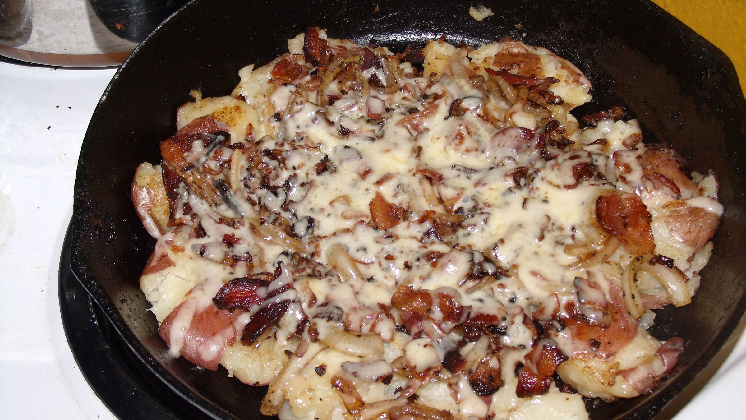 Loaded Fried Potatos