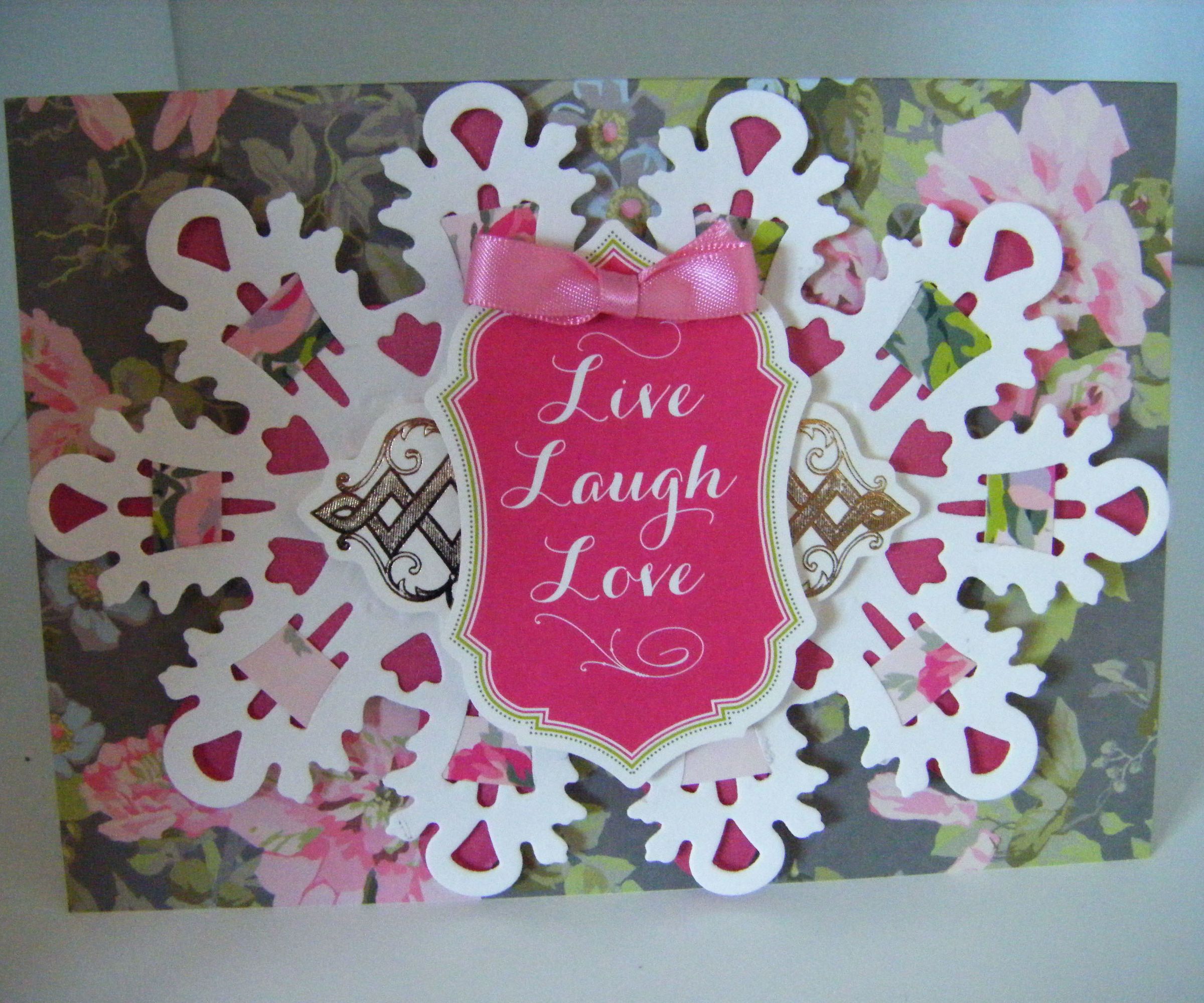 How to Make a Large Ornate Fretwork Card 