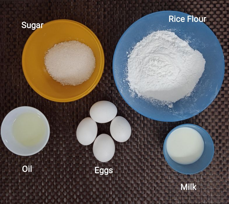 Easy Gluten Free Sponge Cake Using Rice Flour : 12 Steps (with Pictures ...