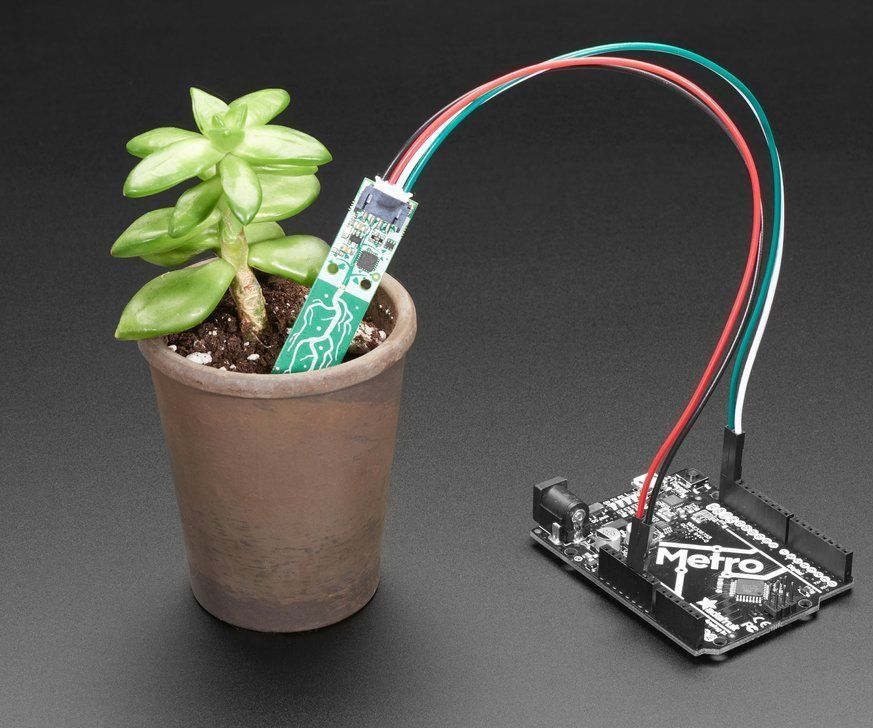 Stemma Moisture and Temperature Sensor