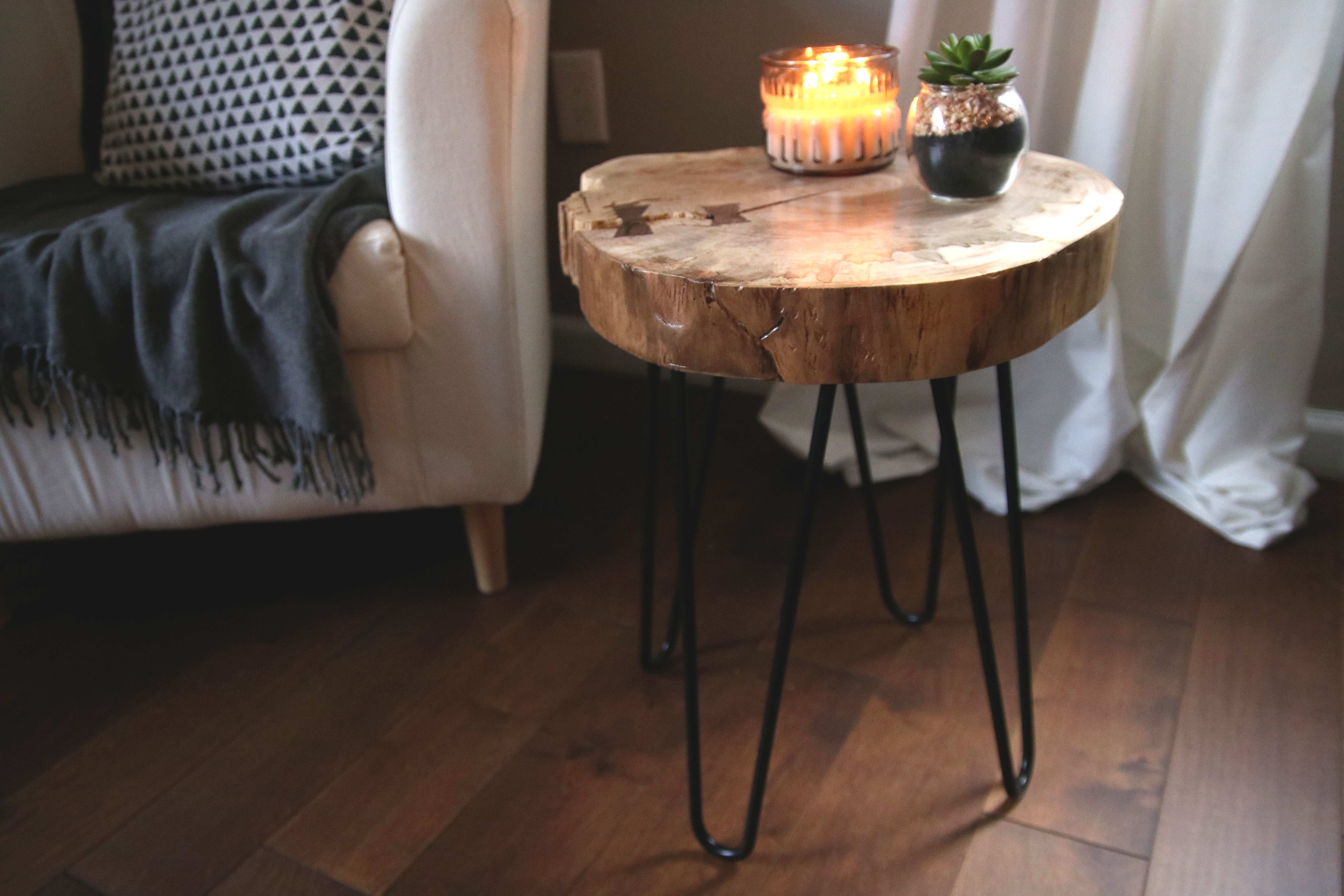 Live Edge Side Table 7 Steps (with Pictures) Instructables