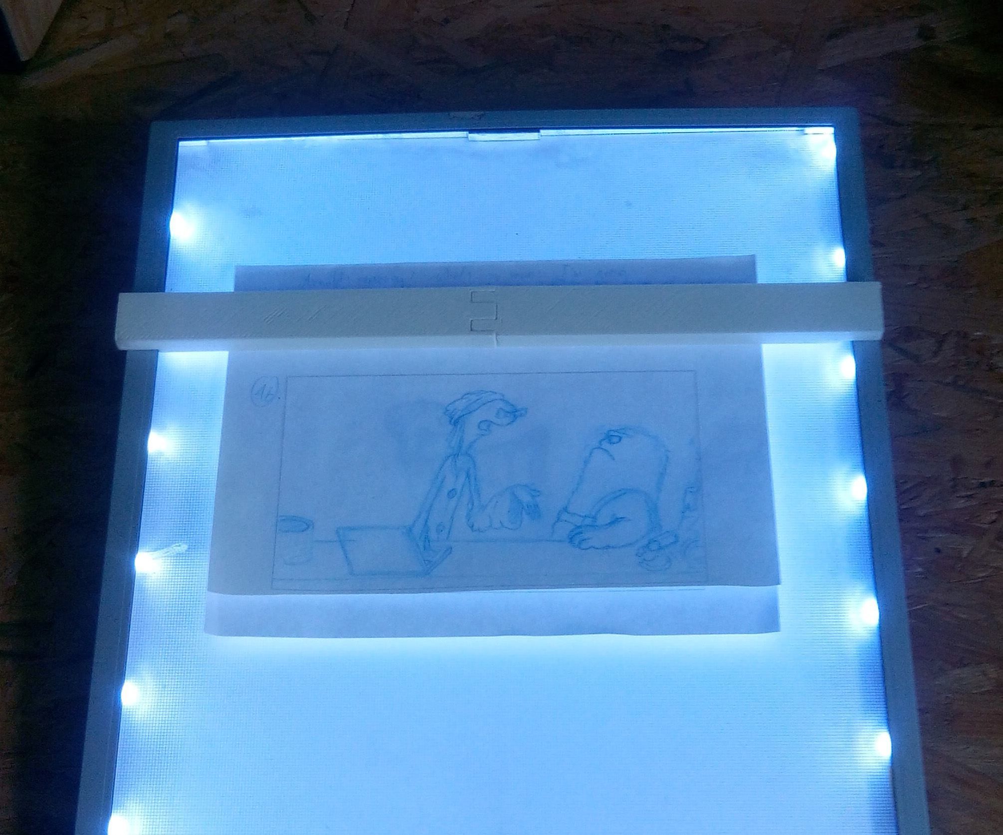 Portable LED Tracing Light Box (upcycled From LCD TFT))