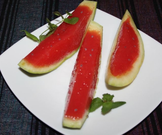 Home Made  Watermelon Slices