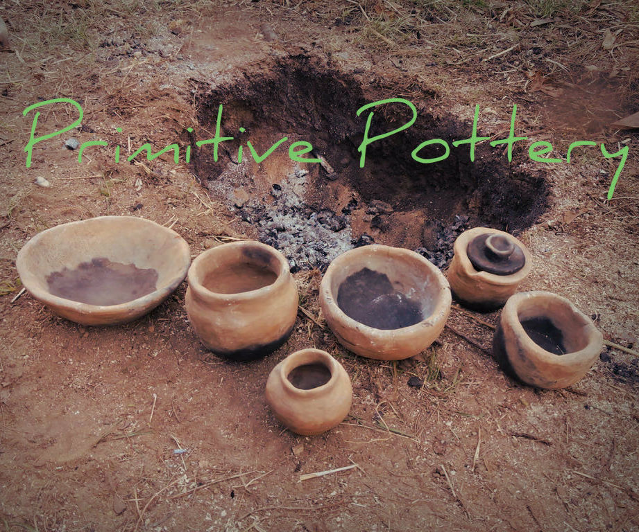 DIY Primitive Pottery Firing