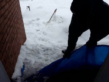 Clear Snow the Laziest Way Imaginable